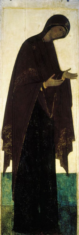 Андрей Рублёв - «Богоматерь» (1408)
